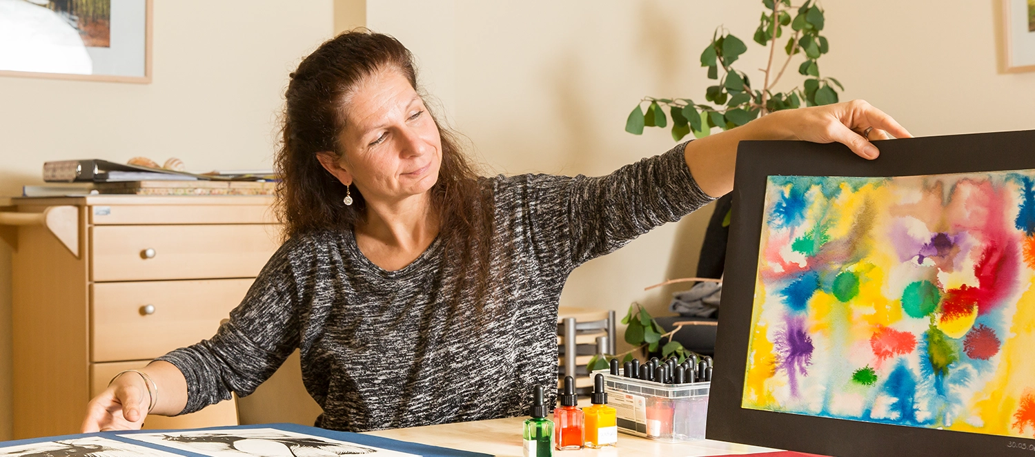 Christine Kroschewski, Kunsttherapeuthin